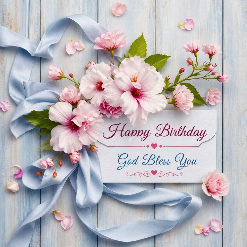happy birthday wishes for friend with flowers