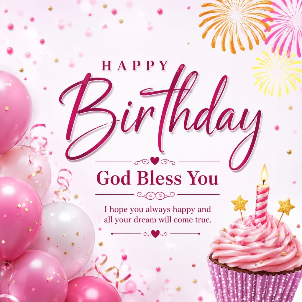 happy birthday wishes lines in english for sending love, happiness