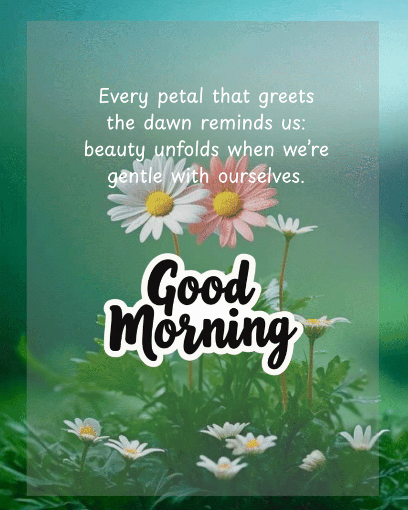 new flower beautiful good morning