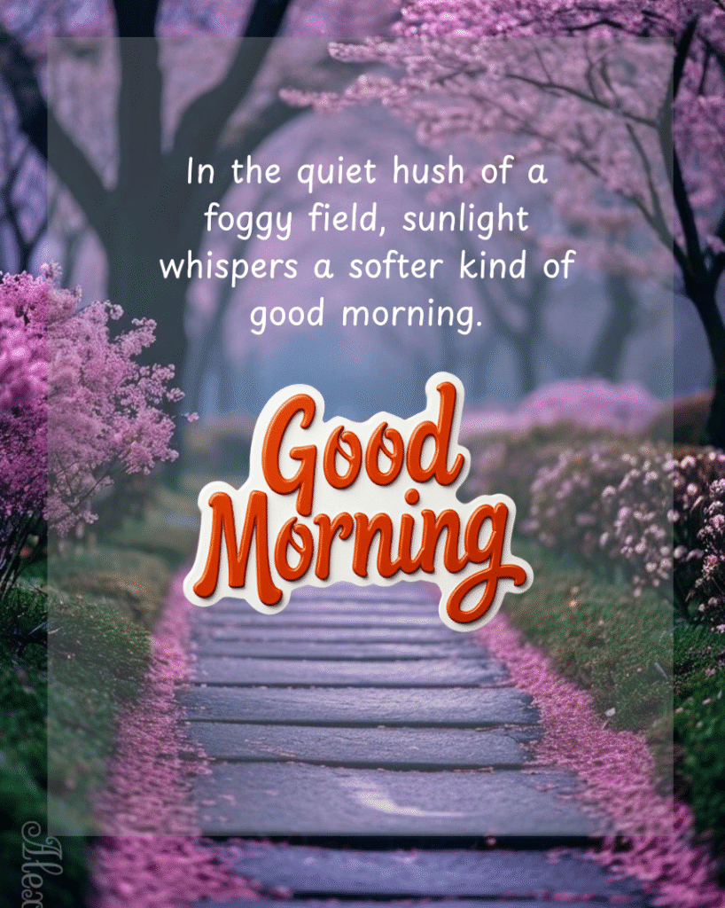 new foggy good morning images