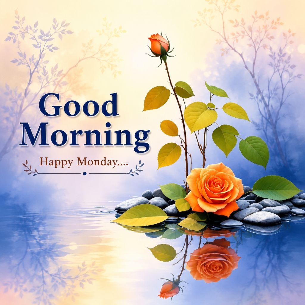  orange roses nature good morning pictures
