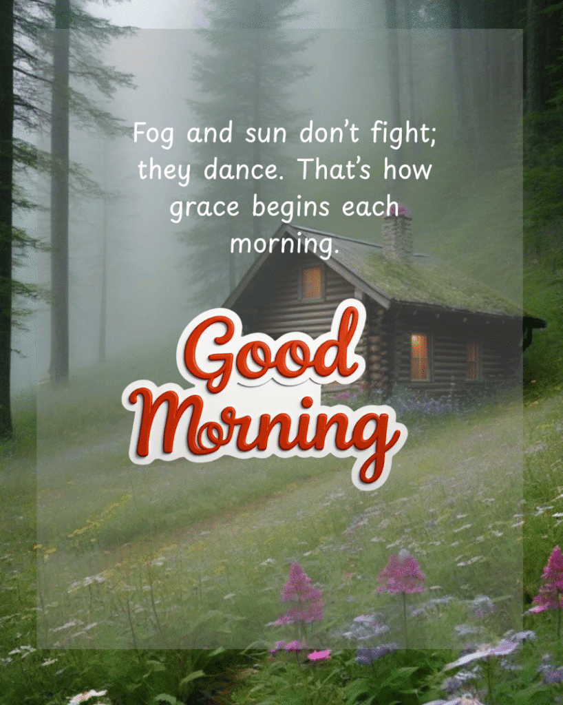 village fog good morning