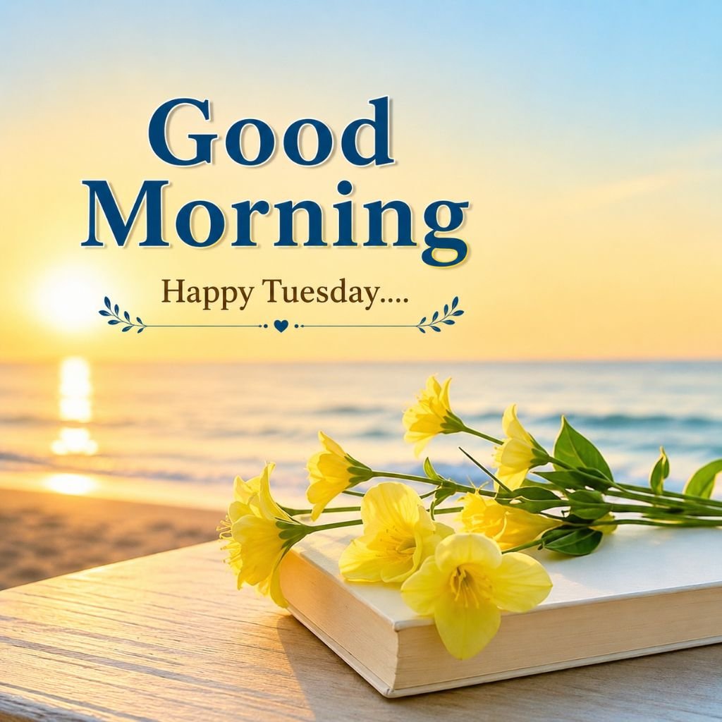 yellow daffodil flowers good morning with nature images
