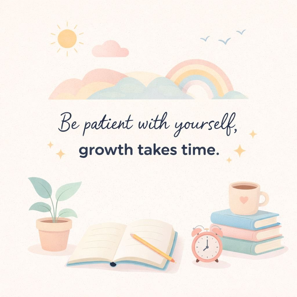 growth quote wallpaper