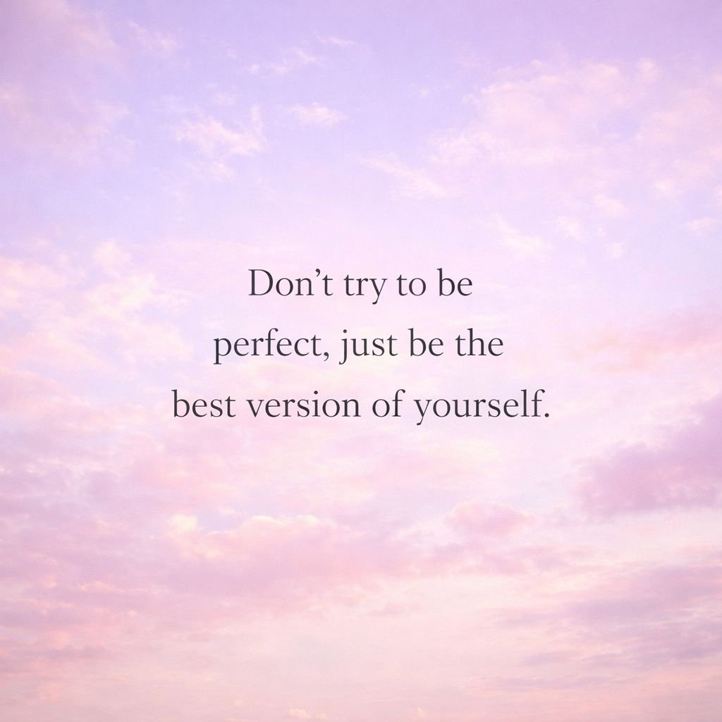 pastel sky motivational quote wallpaper