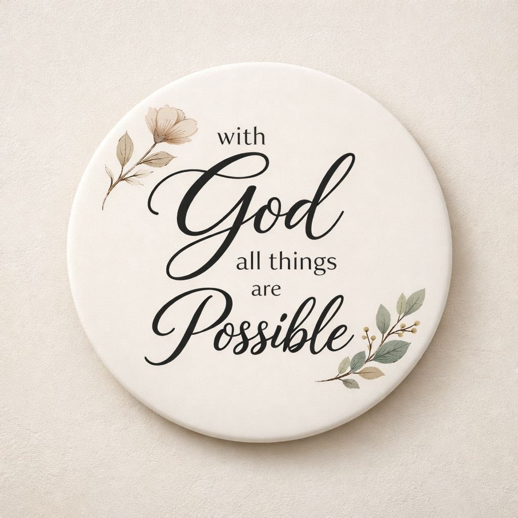 elegant floral typography wall art