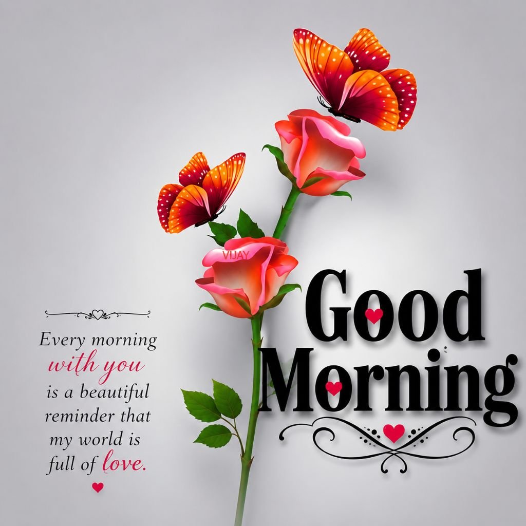 good morning flower images with quotes