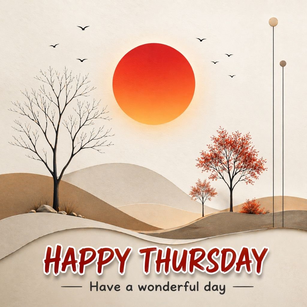 good morning image with landscape and sunset