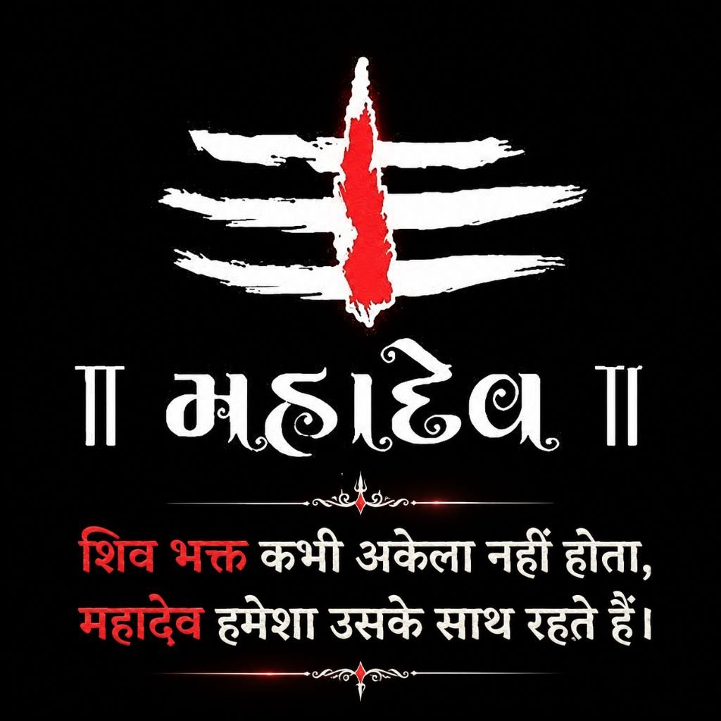 Mahadev Quotes in Hindi HD Image