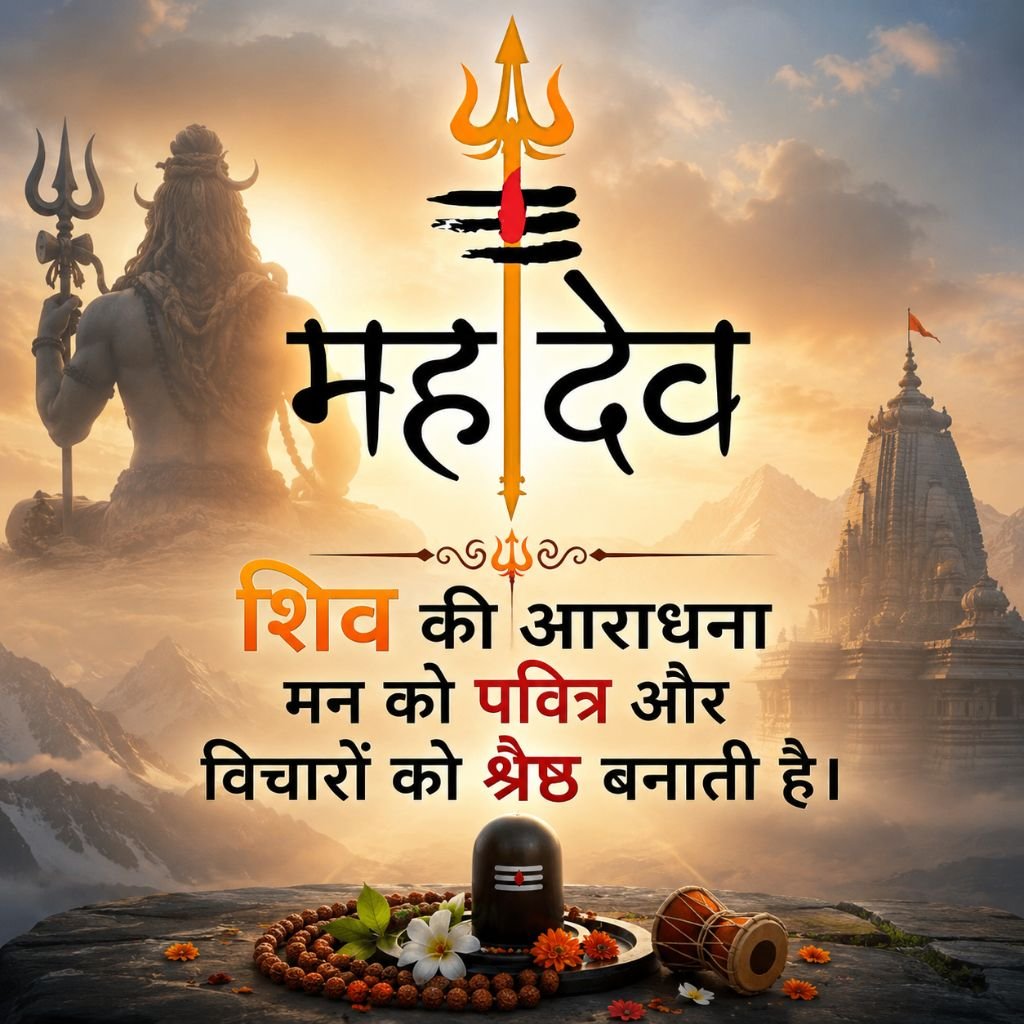 Mahadev Quotes in Hindi HD Image