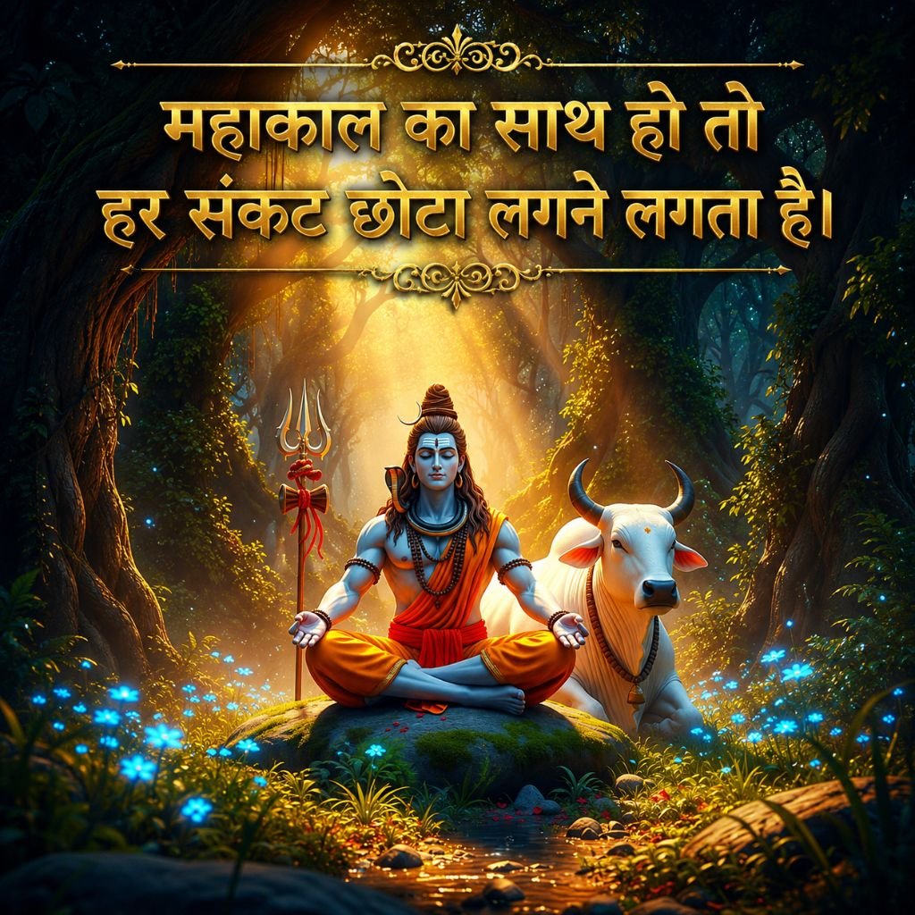 Mahakal Quotes in Hindi HD Wallpaper