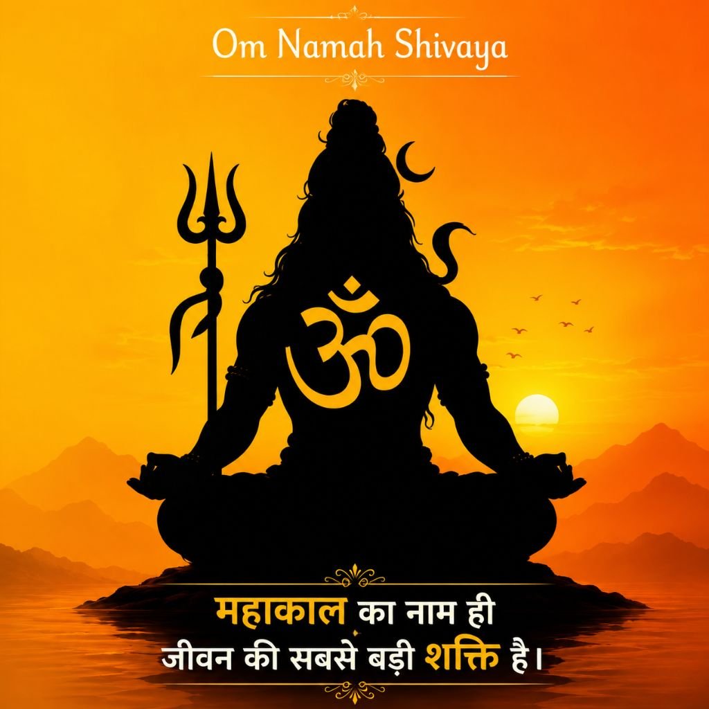 Om Namah Shivaya Mahakal Quotes in Hindi