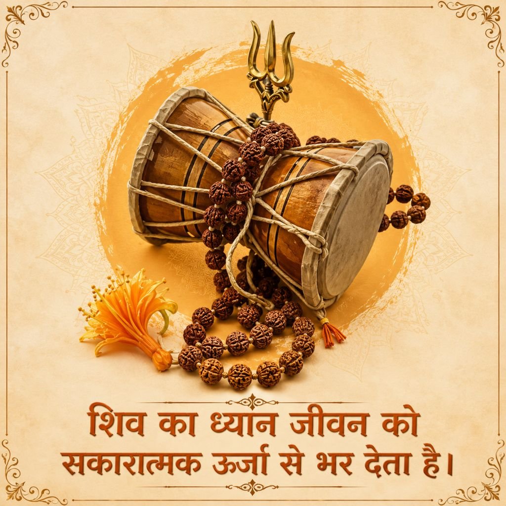 Shiv Dhyan Quotes in Hindi HD Wallpaper