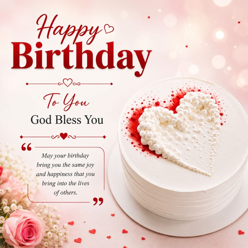 beautiful simple birthday wishes card free download
