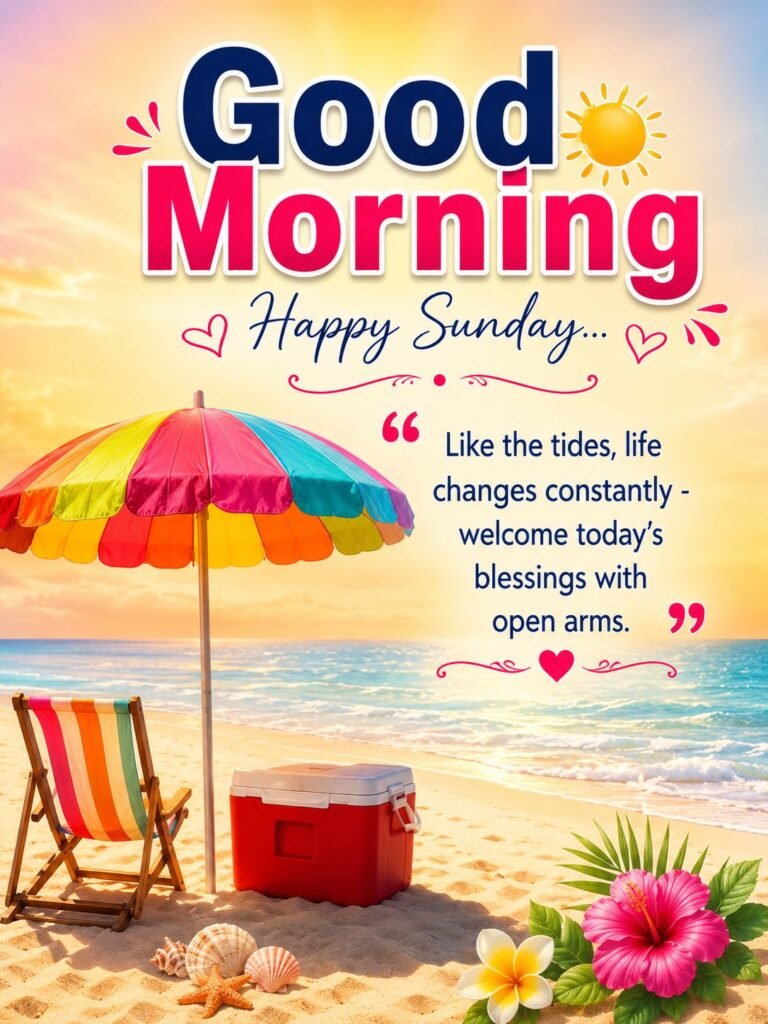 beautiful sunday motivation quote
