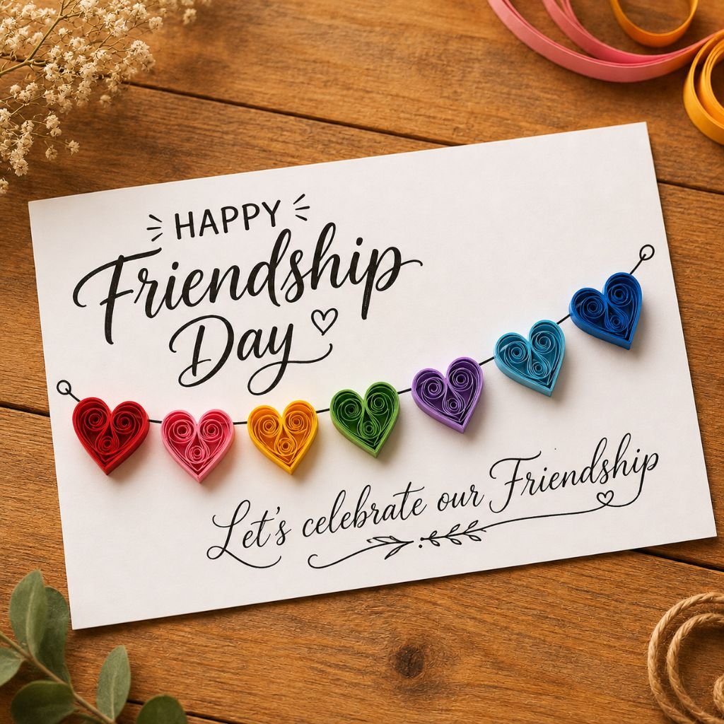 colorful friendship wishes