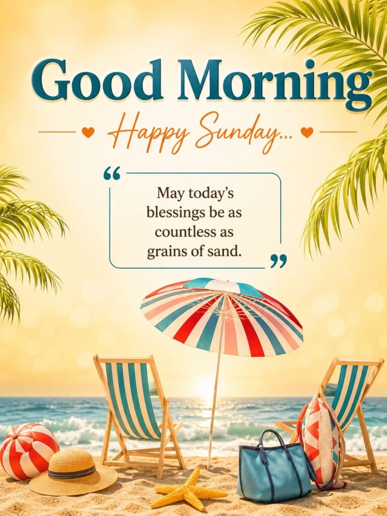 countless blessings sunday wishes