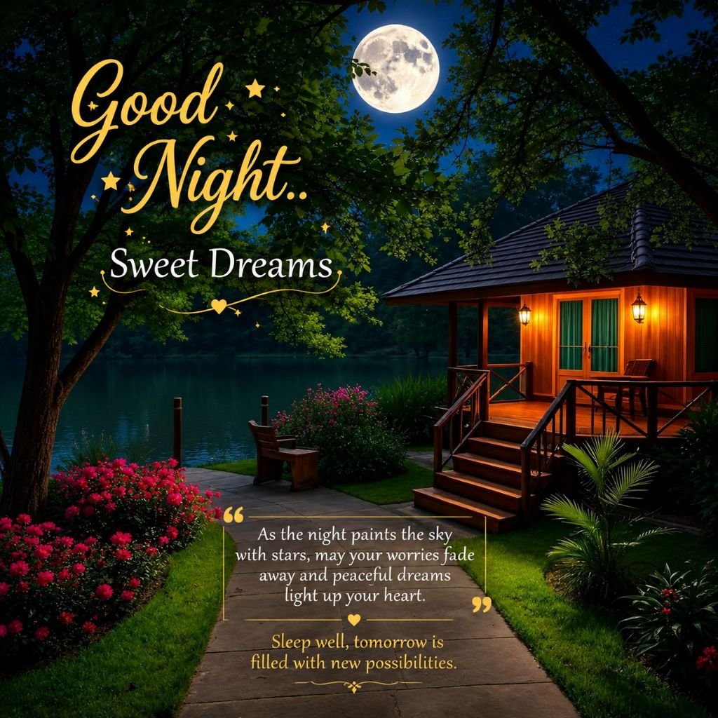 good night images motivational