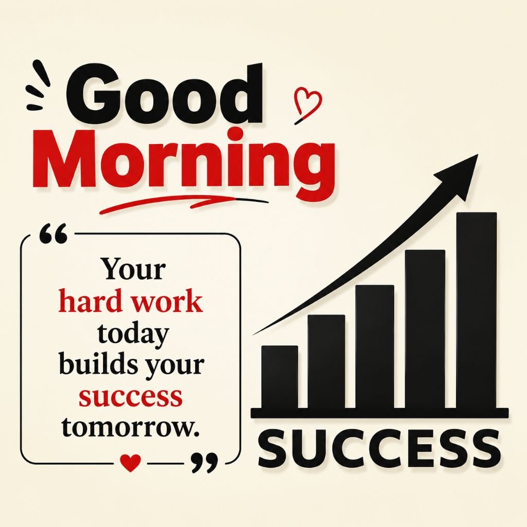 good morning motivation images for success
