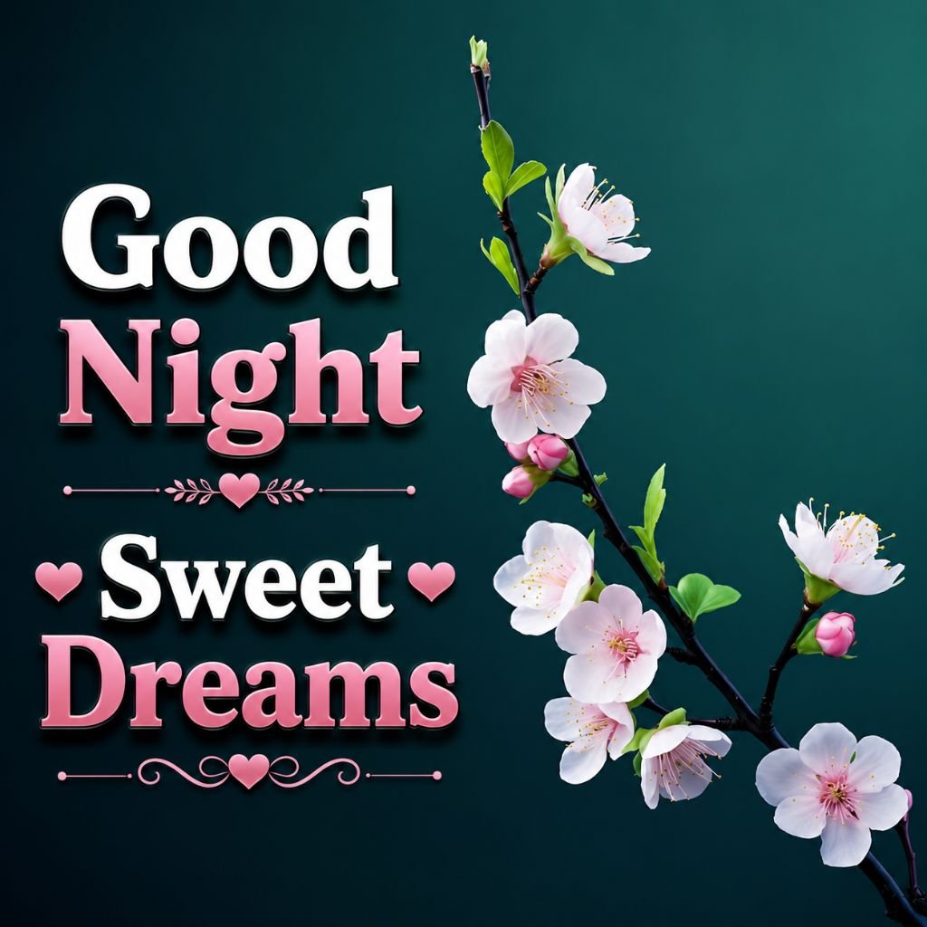 good night flower images with beautiful nature