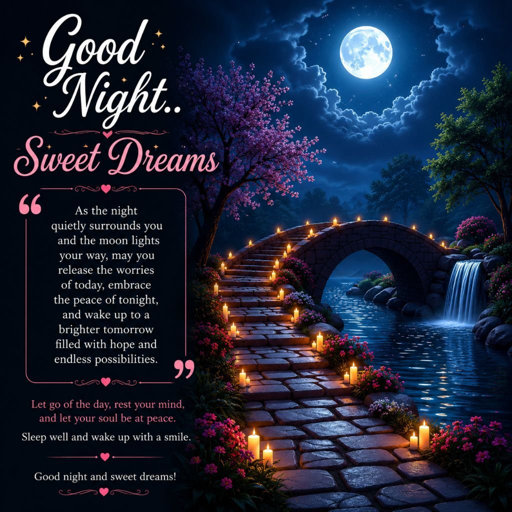 good night images simple with quotes