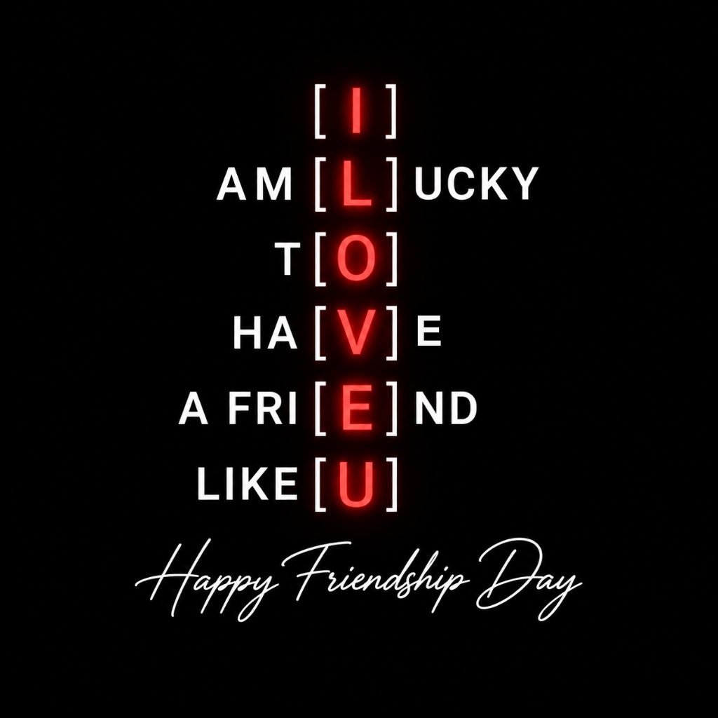 happy friendship day love you images free download