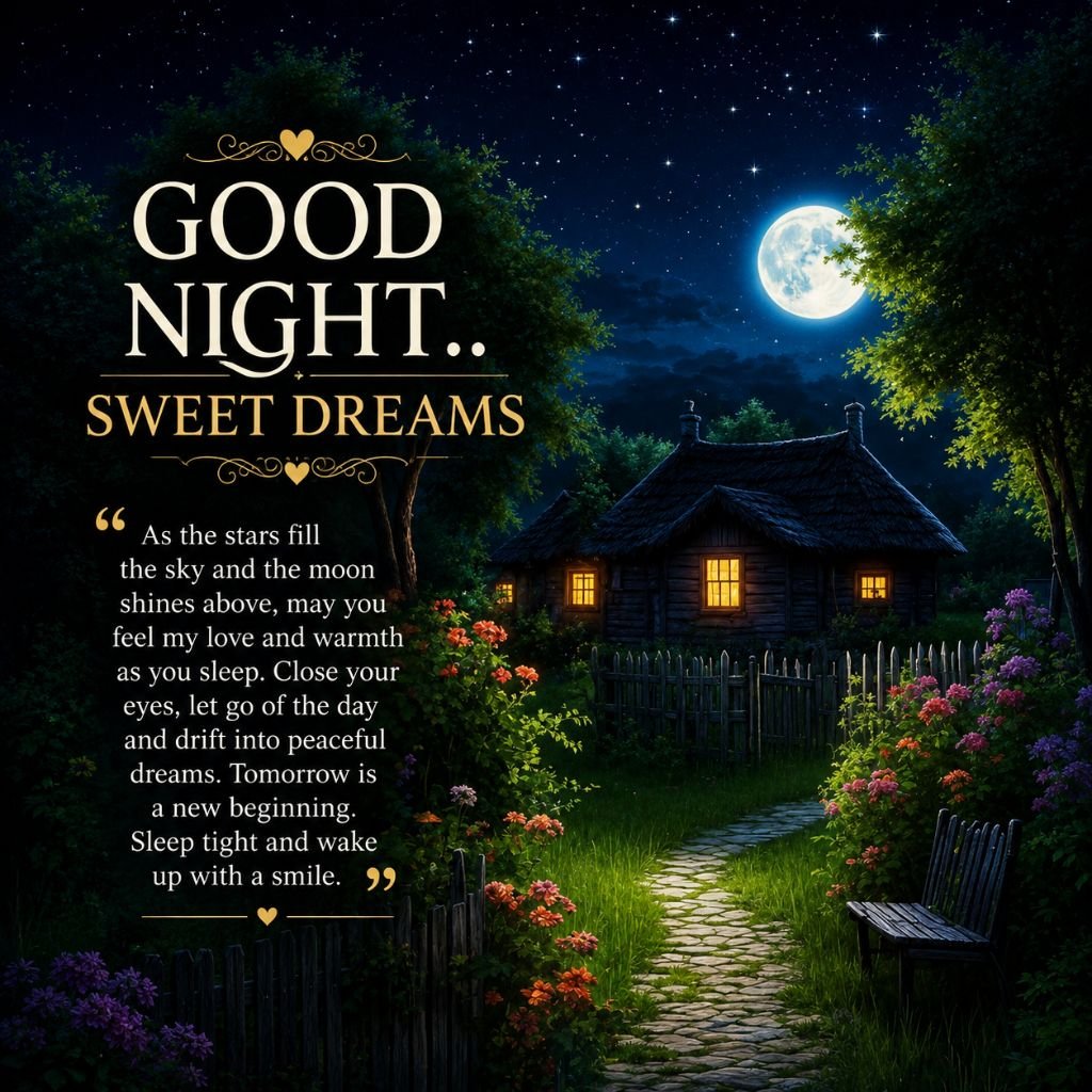 moonlight good night wishes