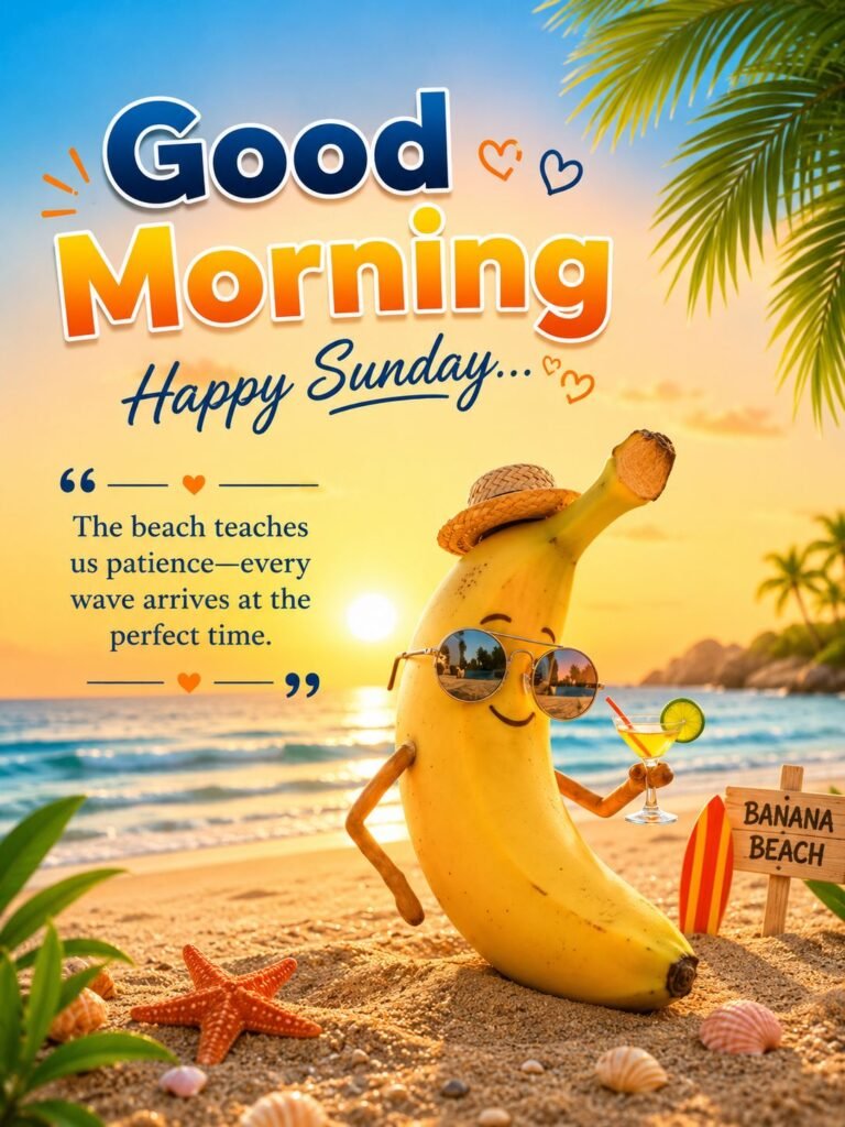 motivational beach quote and weekend greetings