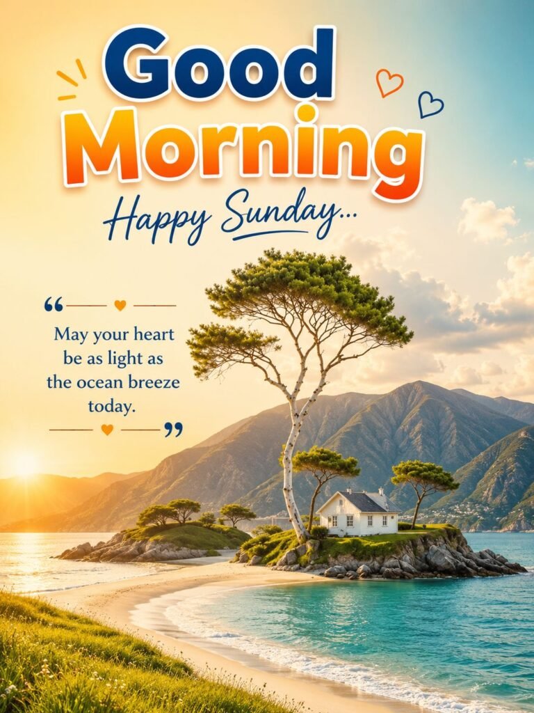 ocean breeze blessings and peaceful sunrise wishes