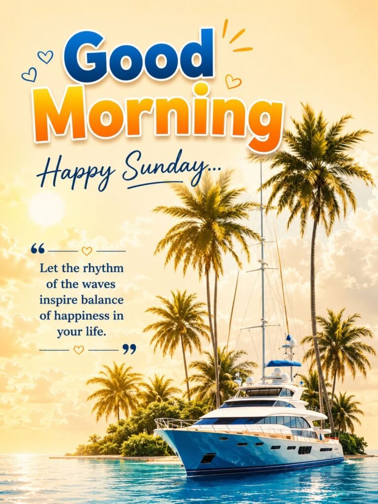 tropical happiness morning quote