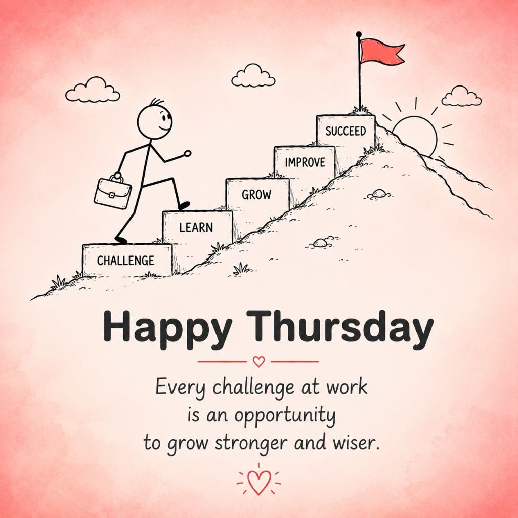 Happy Thursday motivational quotes for work