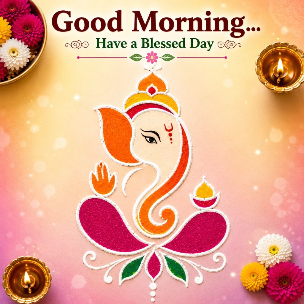 Lord Ganesha pretty good morning images