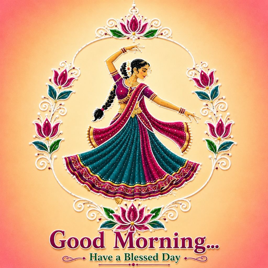 a classical Indian dancer best morning photos