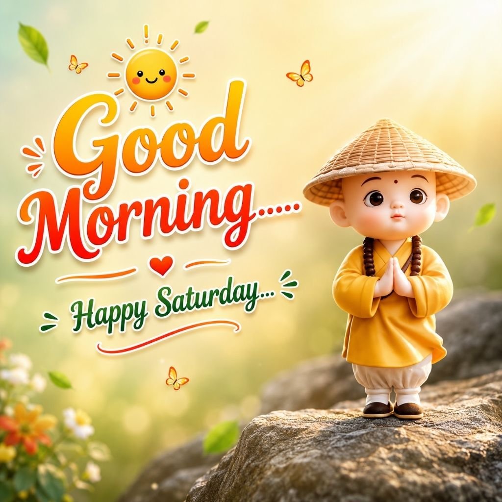 a cute little monk saturday vibes