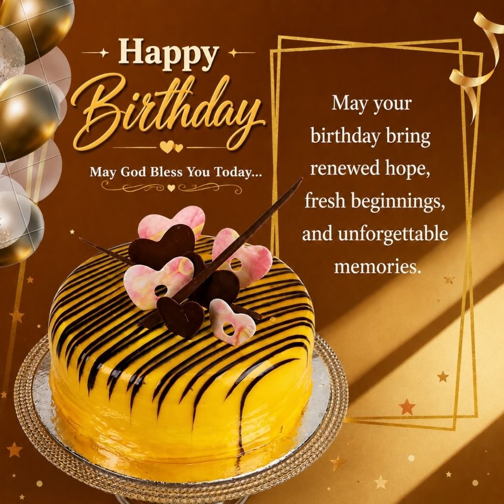 a glossy yellow cake happy birthday to my best friend
