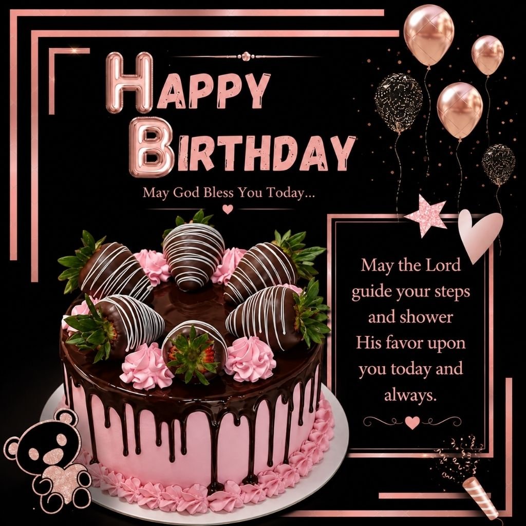 a pink chocolate drip cake unique birthday wishes for friends