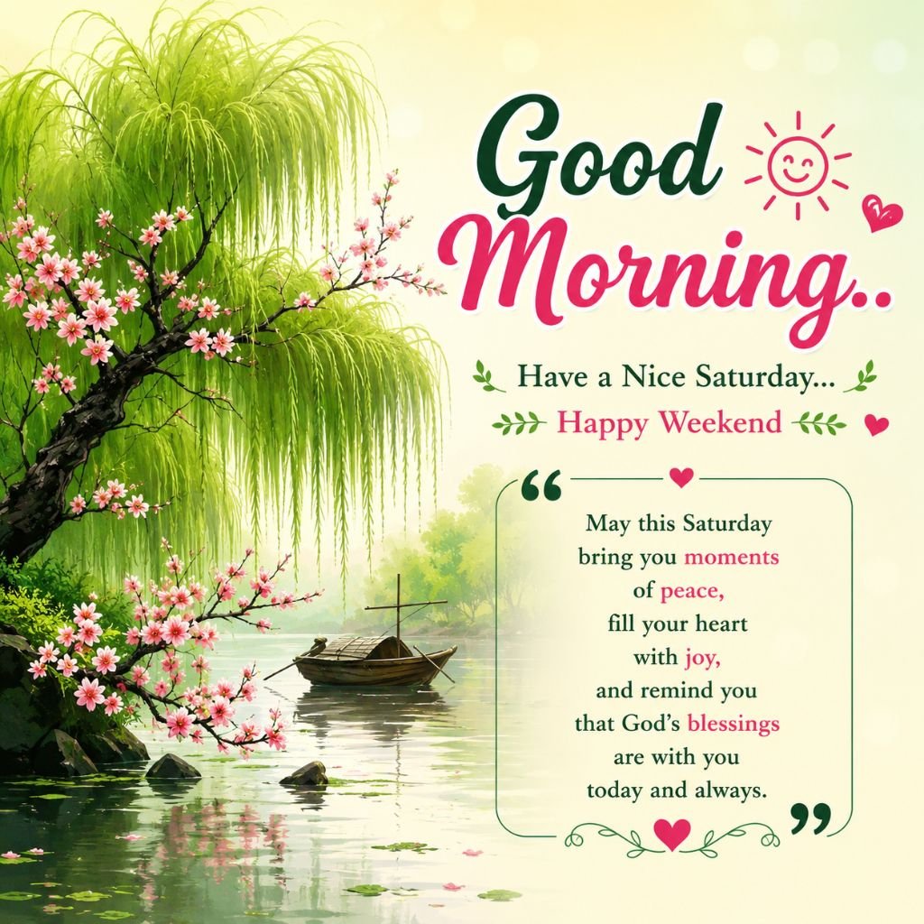 a willow tree saturday blessings pictures