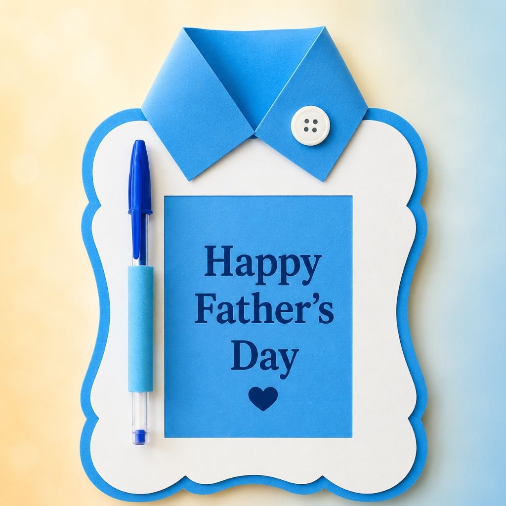 blue shirt collar design father day images free