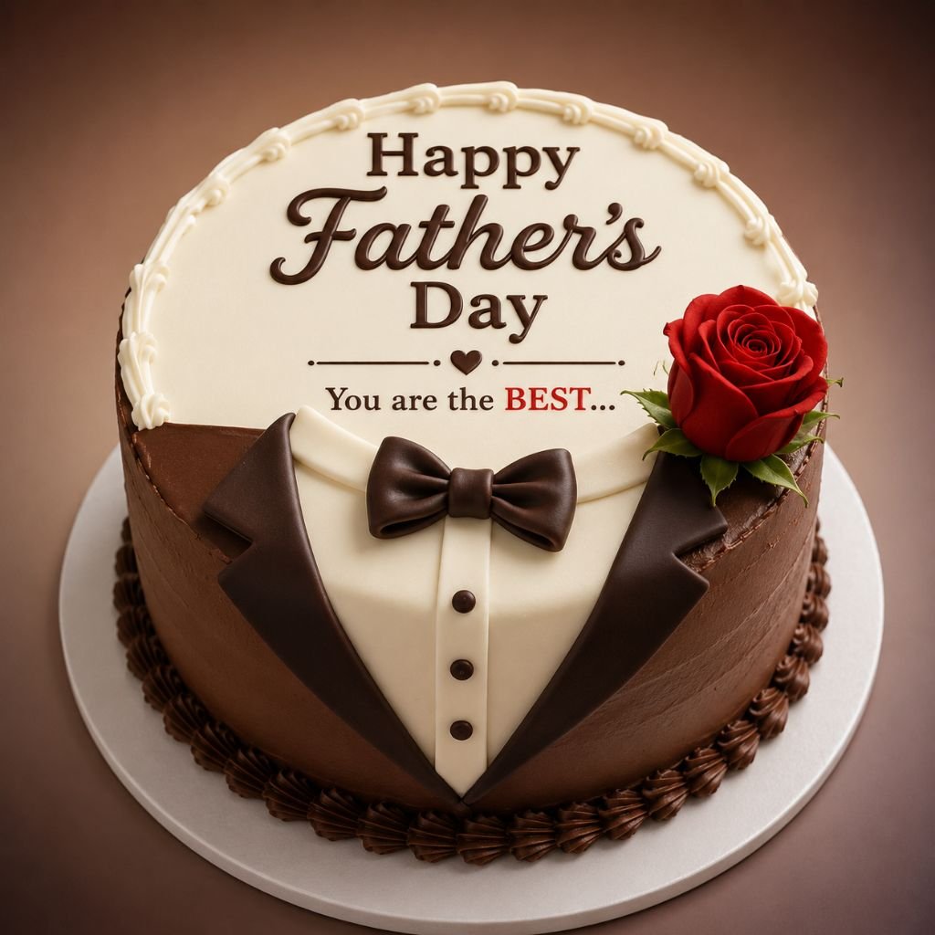 chocolate suit design Happy Father’s Day