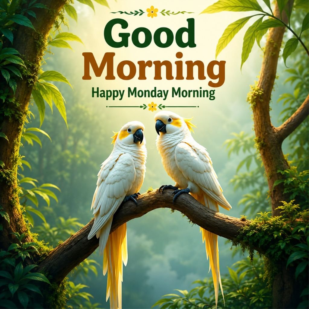good morning and happy monday