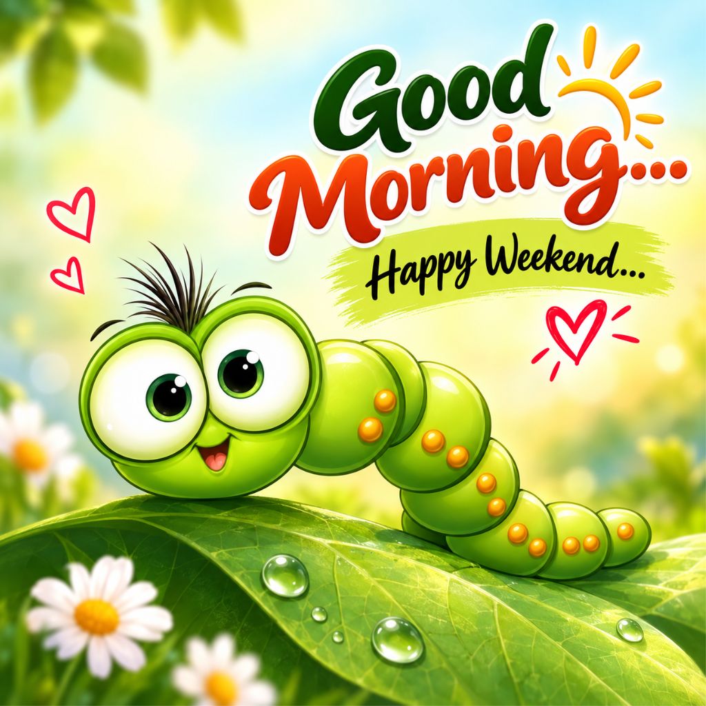 good morning happy weekend images free
