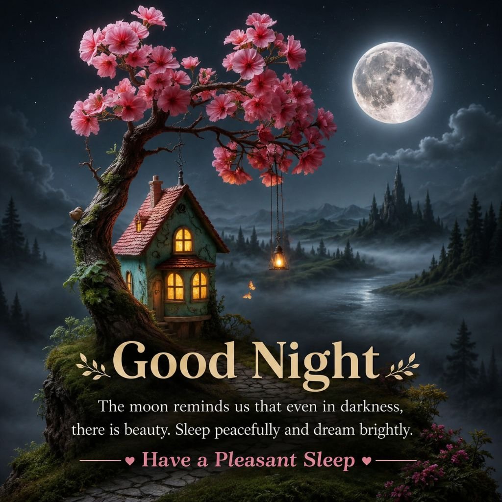 good night nature pic