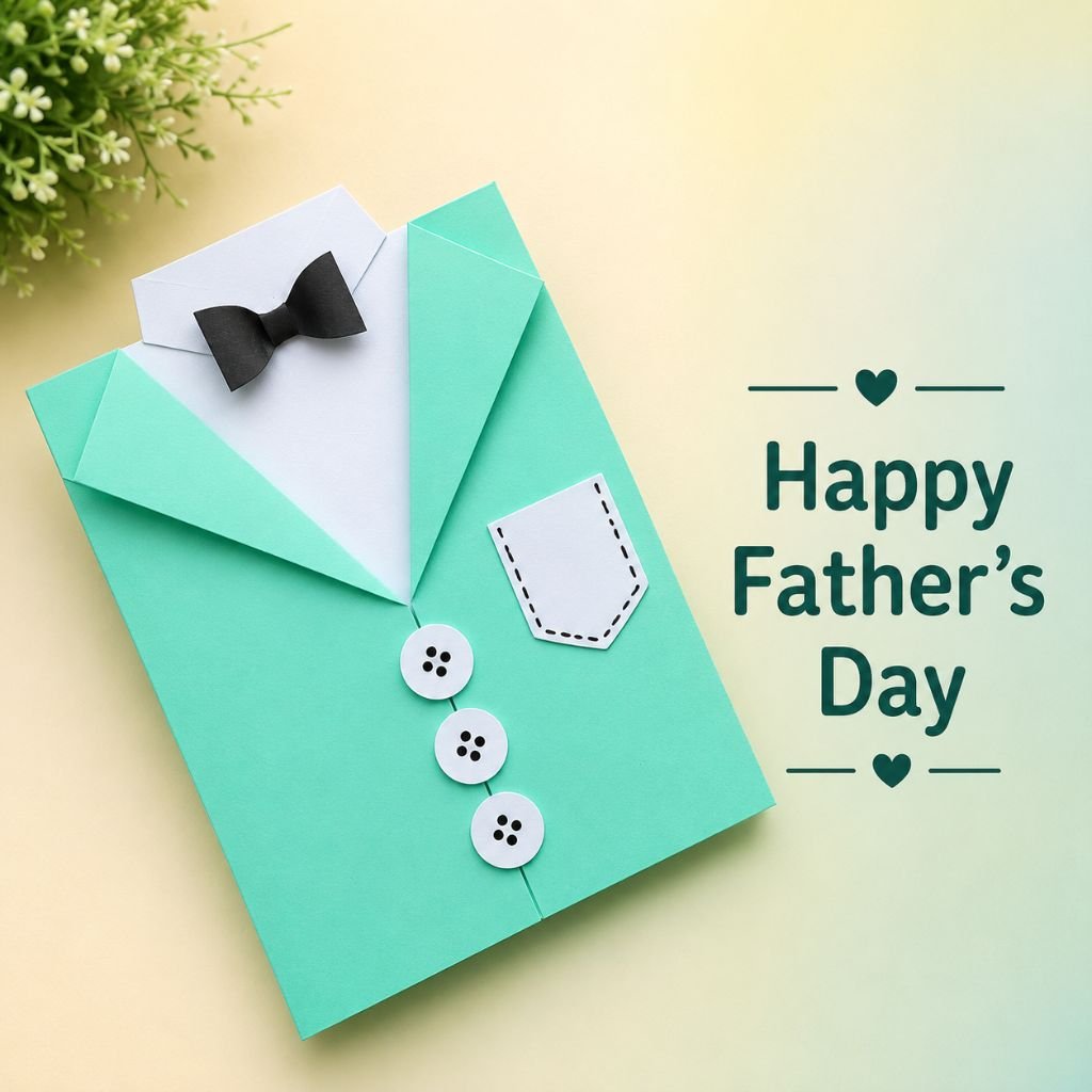 mint green paper father day images free