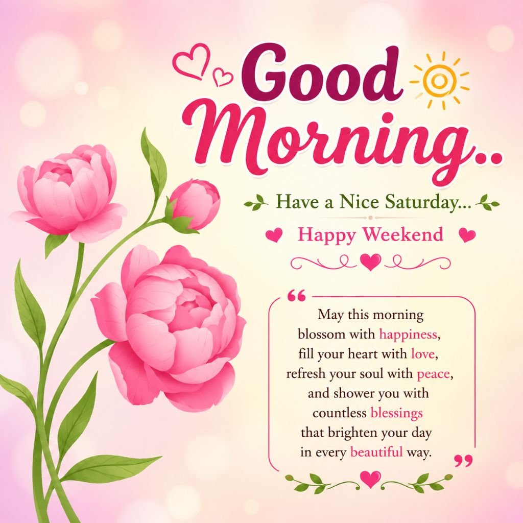 pink peony flowers weekend blessings pictures