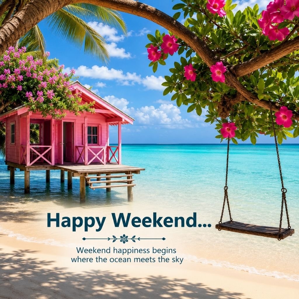 pink seaside cottage nice week end