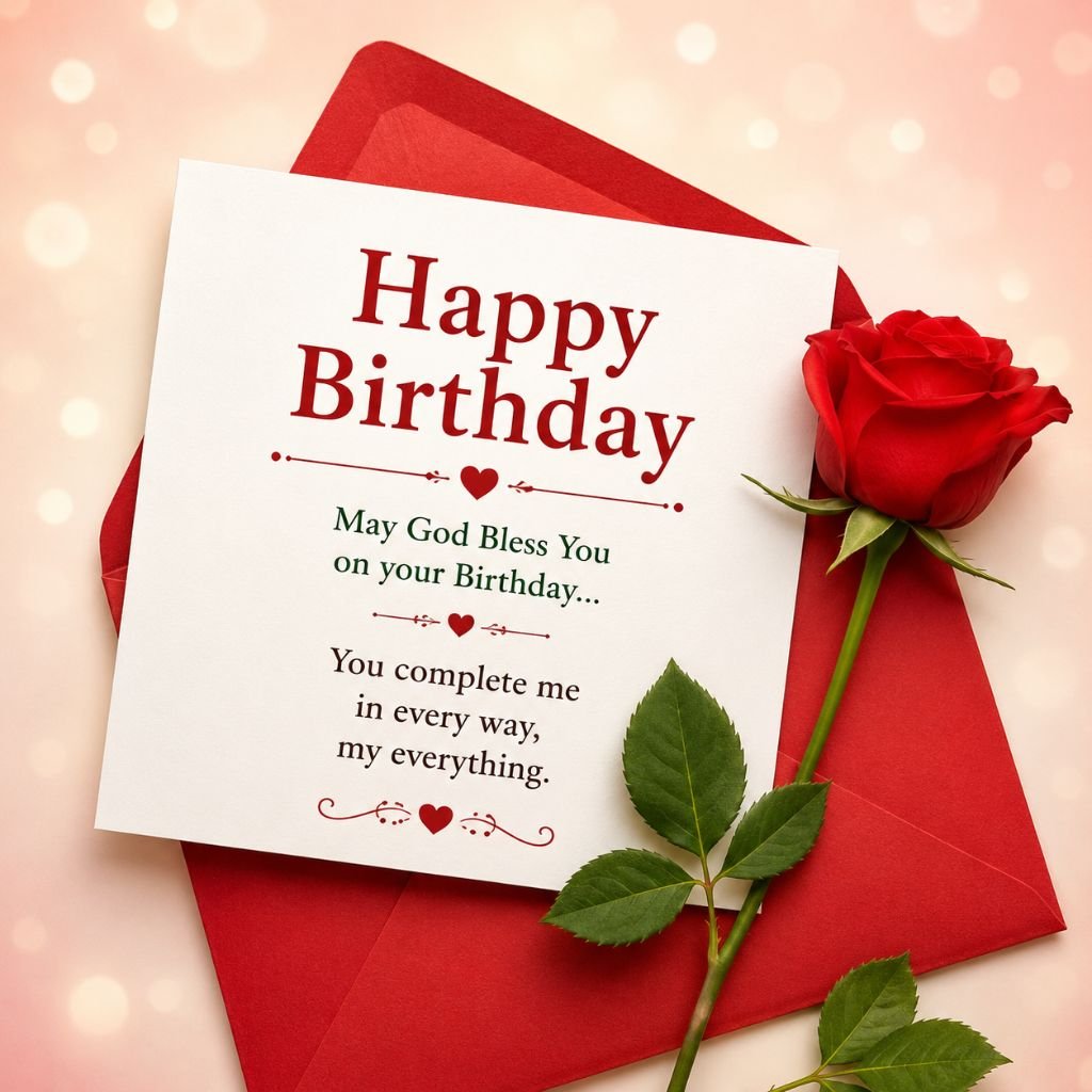 red envelope birthday wishes for crush