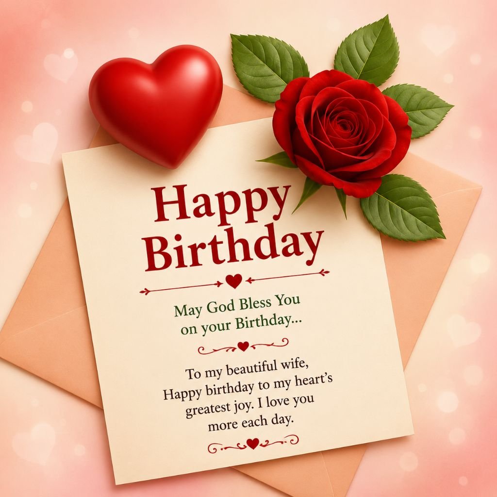 red rose birthday wishes for girlfriend