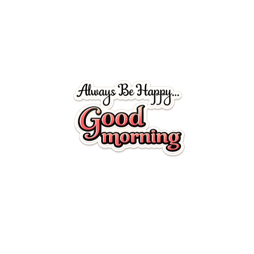 30 Best good morning stickers for WhatsApp free download