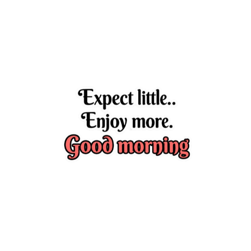 Good Morning motivational sticker