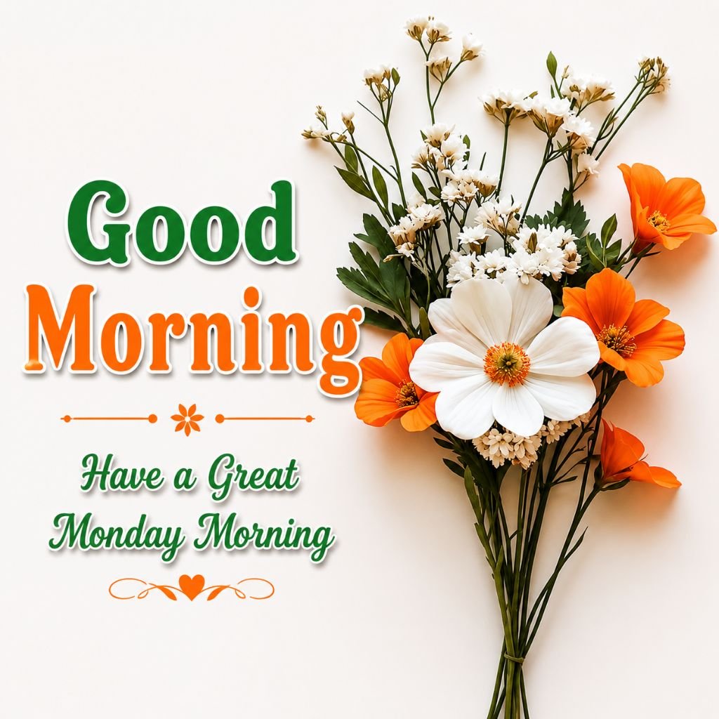 good morning and happy monday